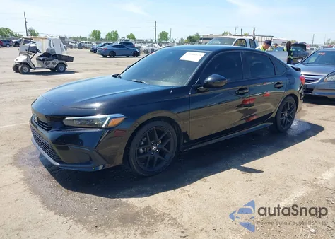 2022 Honda Civic Sport from USA, damaged, VIN 2HGFE2F57NH540976